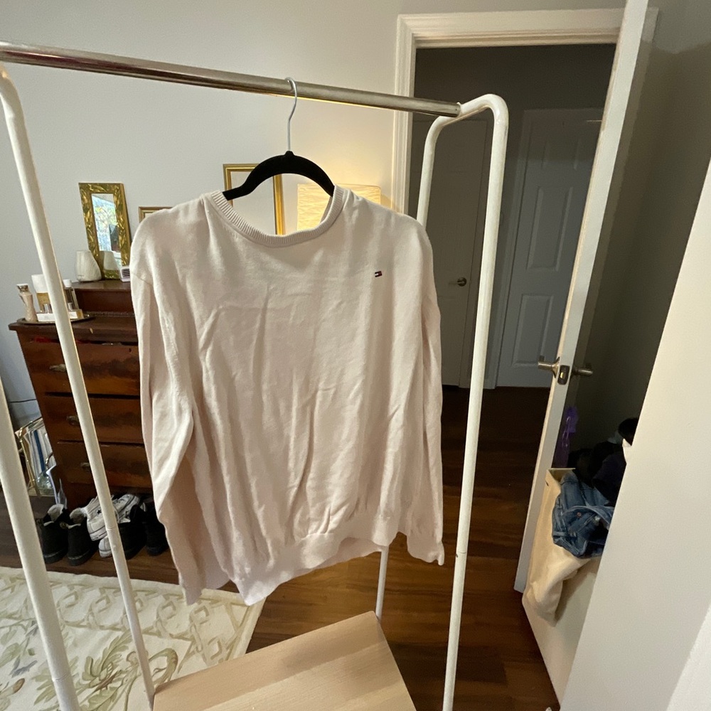 Tommy Hilfiger Crew Neck Sweatshirt Tan-XXL